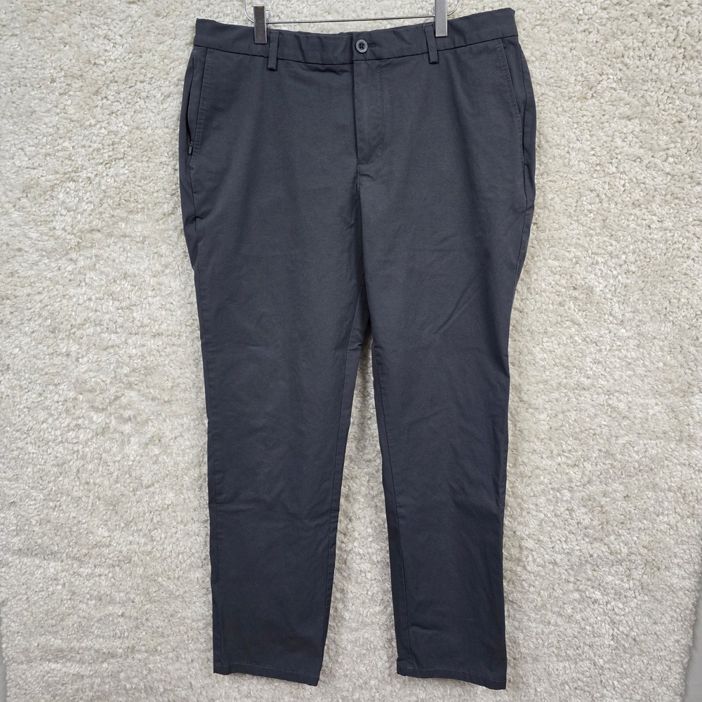 Vineyard Vines OTG Pant Mens 36x30 (fits 34x30) Gray Performance Stretch Preppy